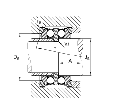 ����������S�� 54207 + U207, ����(j��) DIN 711/ISO 104 �˜ʵ���Ҫ�ߴ����������������S����Ȧ��һ����ɂ���Ȧ���ɷ��x