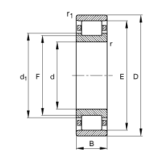 �A���L���S�� N320-E-M1, ����(j��) DIN 5412-1 ��(bi��o)��(zh��n)����Ҫ�ߴ�, �Ƕ�λ�S��, �ɷ��x, �����ּ�