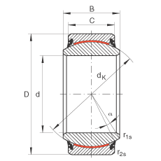 �P(gu��n)��(ji��)�S�� GE110-UK-2RS, ����(j��) DIN ISO 12 240-1 ��(bi��o)��(zh��n), ��S�o(h��)���ɂ�(c��)���ܷ�