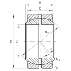 �P(gu��n)��(ji��)�S�� GE63-ZO, ����(j��) DIN ISO 12 240-1 ��(bi��o)��(zh��n)��Ӣ�Ƴߴ磬��S�o