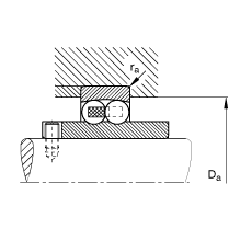���{(di��o)�����S�� 11207-TVH, ����(j��) DIN 630 ��(bi��o)��(zh��n)����Ҫ�ߴ�����(n��i)Ȧ���L(zh��ng)