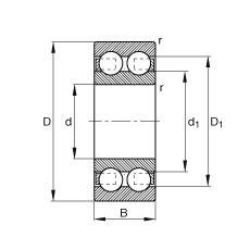 ������S�� 4213-B-TVH, ����(j��) DIN 625-3 ��(bi��o)��(zh��n)����Ҫ�ߴ����p��