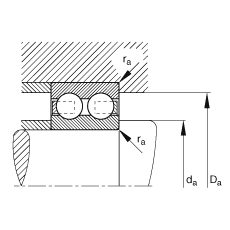 ������S�� 4213-B-TVH, ����(j��) DIN 625-3 ��(bi��o)��(zh��n)����Ҫ�ߴ����p��