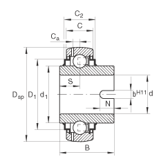 ���������S�� GLE40-KRR-B, ������Ȧ�� �Ƕ�λ�S������(n��i)Ȧ���(q��)�Ӳ����ɂ�(c��) R ���ܷ�