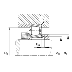 ���ΝL���S�� 20232-K-MB-C3 + H3032, ����(j��) DIN 635 �� DIN 5415 ��(bi��o)��(zh��n)����Ҫ�ߴ�, ���F�׺;o����