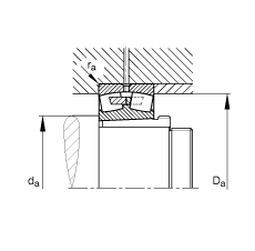 �{(di��o)�ĝL���S�� 23240-B-K-MB + AH3240, ����(j��) DIN 635-2 �˜ʵ���Ҫ�ߴ�, ���F�׺���ж��